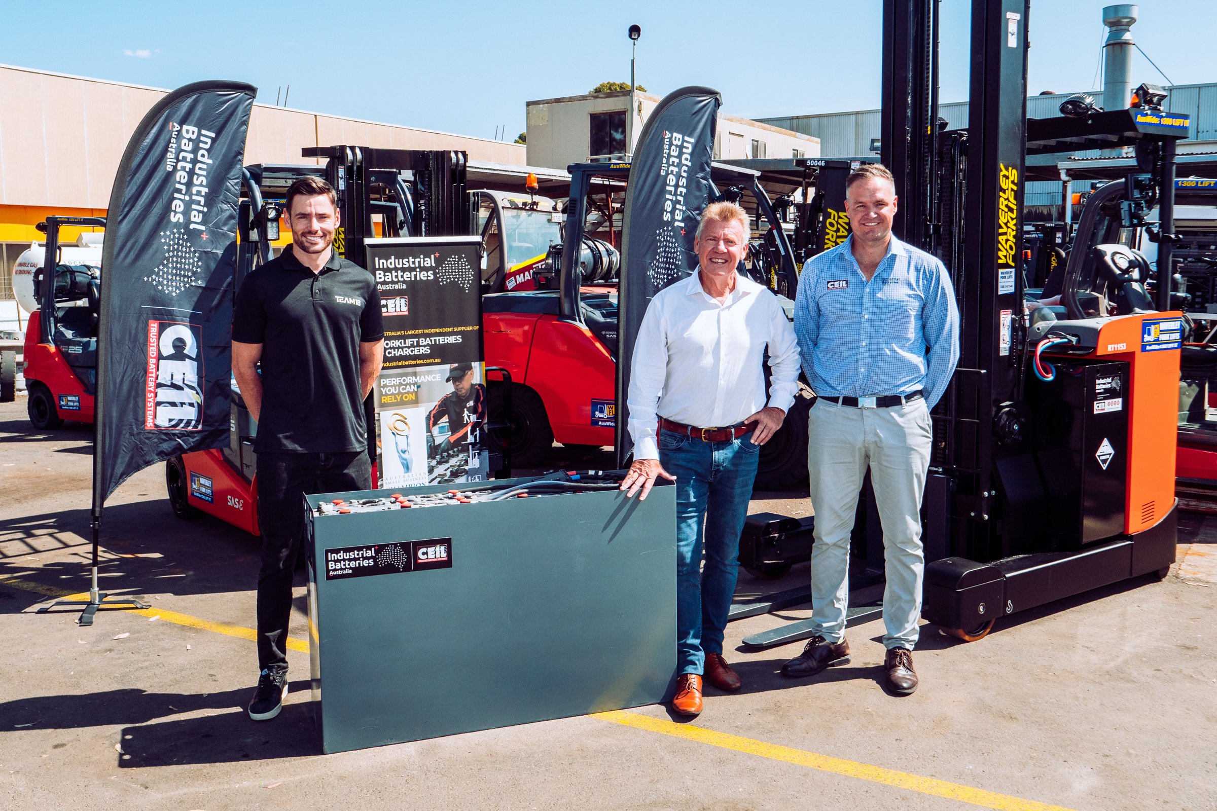 IBA CEIL Power the Team 18 Waverley Forklifts