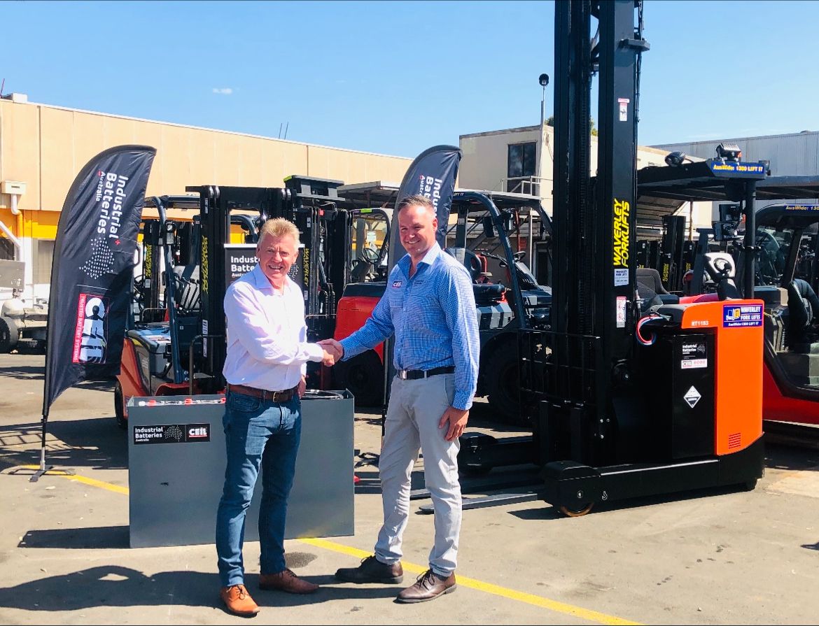 Powerful partnership IBA Waverley Forklifts-1
